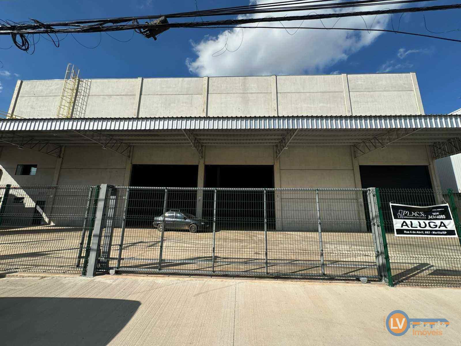 Barracão / Salão Comercial para Locação, Distrito Industrial Santo Barion, Marilia/SP